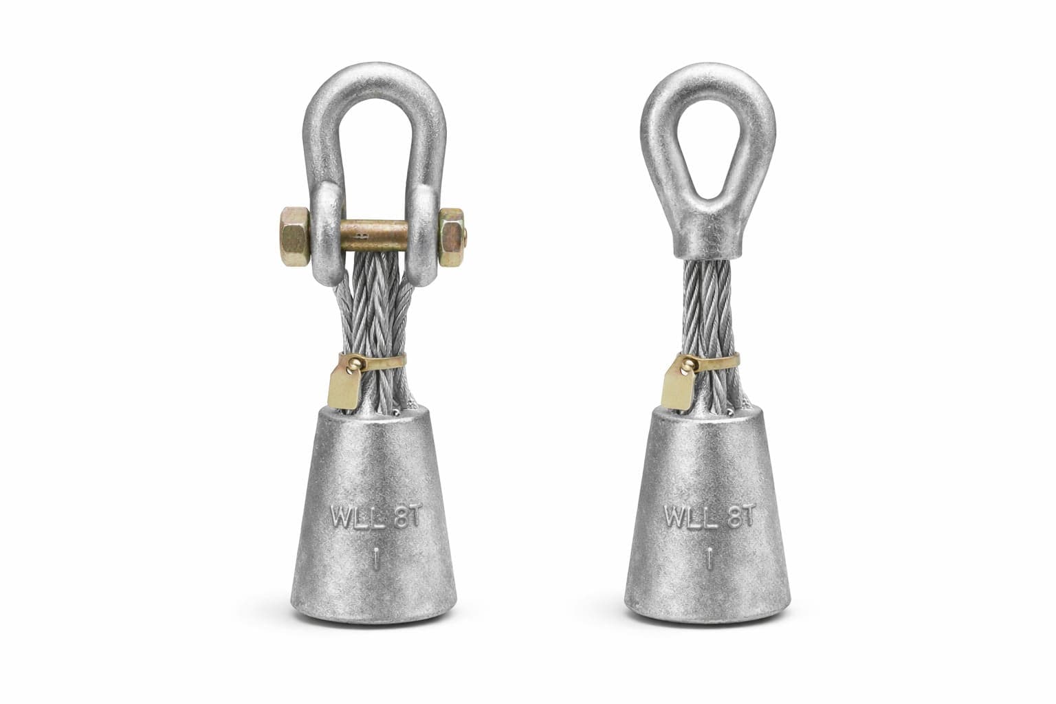 Pose de spelter socket ouvert & fermé