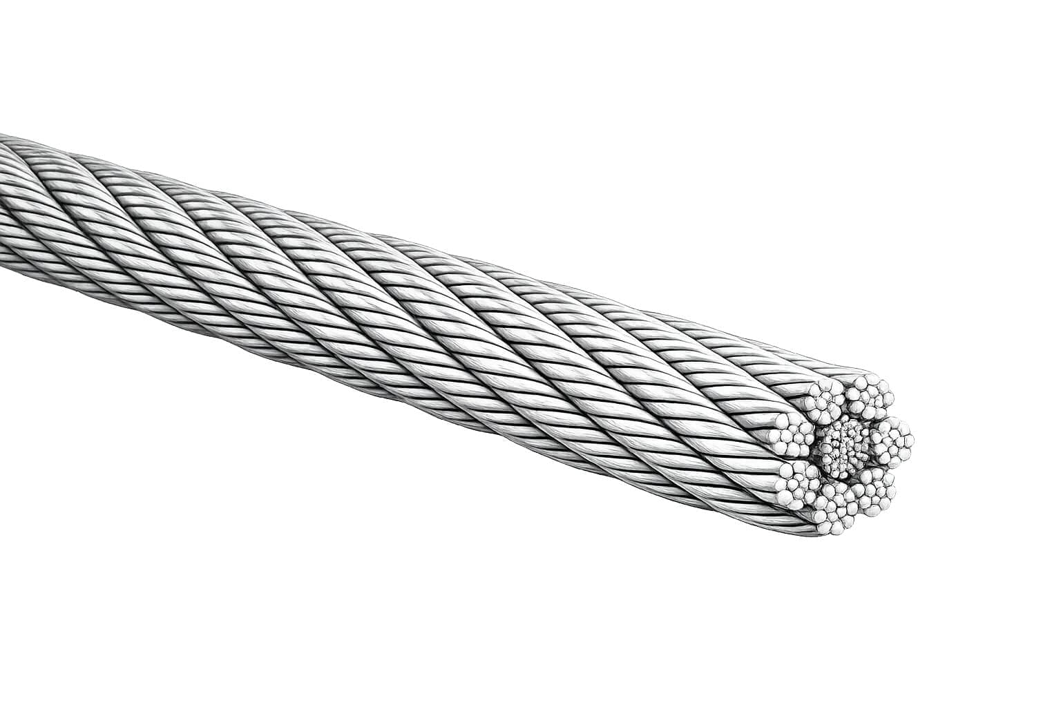 Câble acier galvanisé 6×36 + IWRC