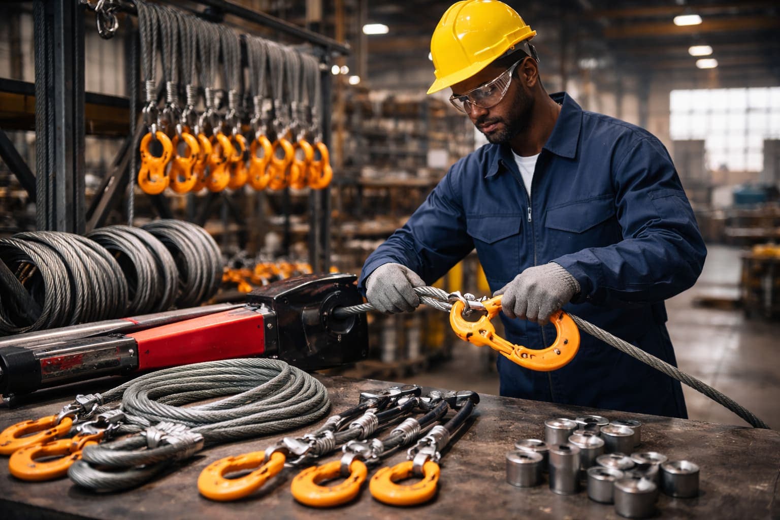 Fabrication d’élingues de levage sur mesure