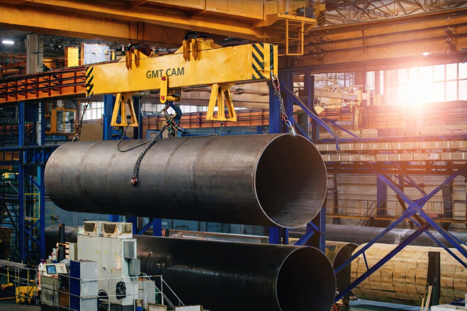 Levage industriel de charges lourdes