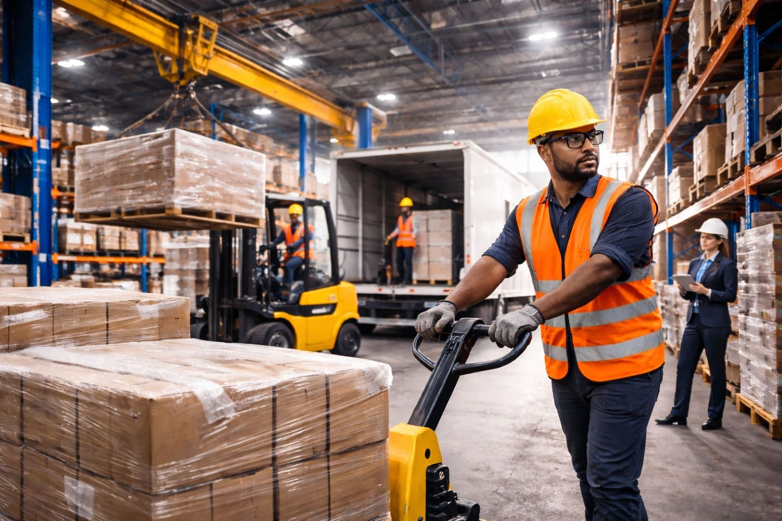 Manutention industrielle et logistique